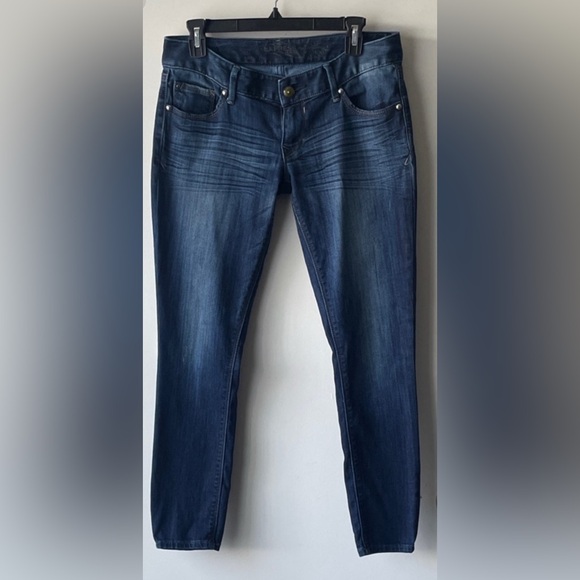 Express Women's Deep Indigo Skinny Jeans - Picture 10 of 11